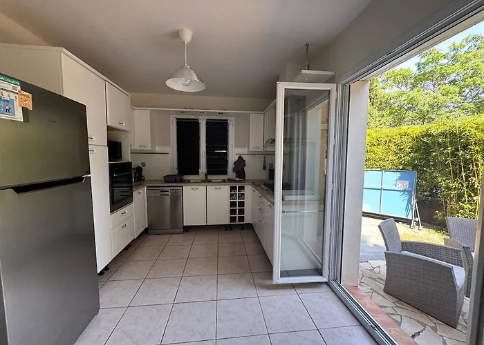 12 Personnes, 10mn Des Plages, Clim, Piscine Privee, Bureaux, Wifi 아파트
